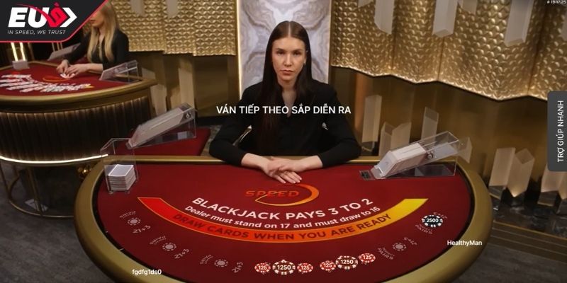 Evolution Casino Eu9 - Khám Phá Sảnh Cược Hấp Dẫn Kịch Tính 2 Game bài Blackjack hấp dẫn