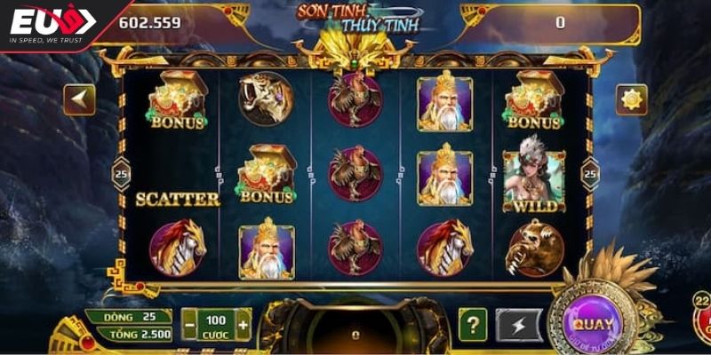 Nổ Hũ Sơn Tinh Thủy Tinh Chinh Phục Jackpot Trăm Triệu 1 Tổng quan siêu phẩm nổ hũ Sơn Tinh Thủy Tinh