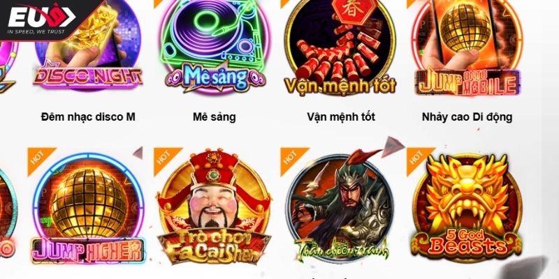 Siêu Nổ Hũ - Khám Phá Kho Game Jackpot Hot Tại EU9 1 Không gian giải trí siêu nổ hũ cuốn hút người đam mê tại EU9
